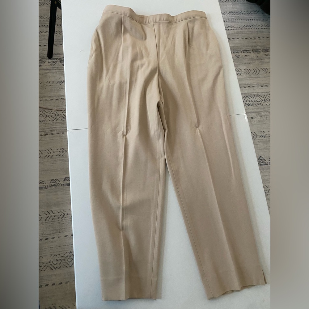Appleseeds tan color dress pant size 12 petite